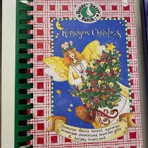 Gooseberry patch Christmas holiday vintage 1990s cookbook with crafts
